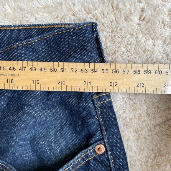 Levis 550 Jeans Mens 42x31 Relaxed Fit Blue Denim Jeans 100% Cotton - Picture 9 of 15